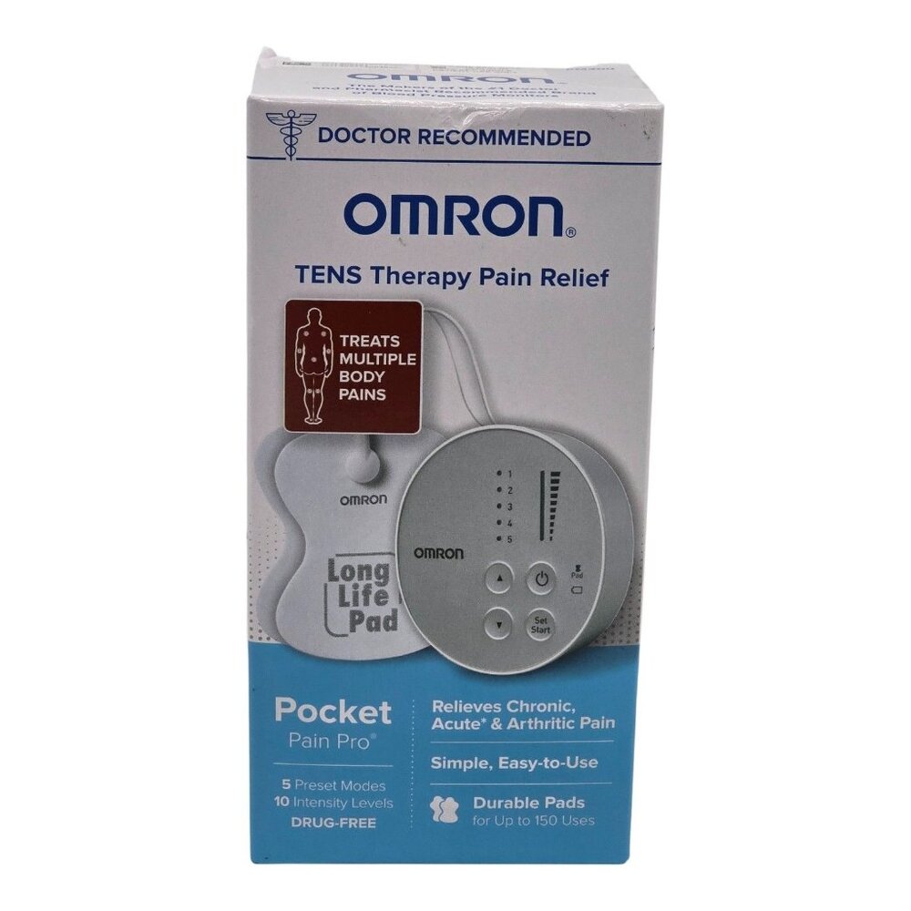 Omron Pocket Pain Pro Tens Therapy Device For Multiple Body Pain Relief